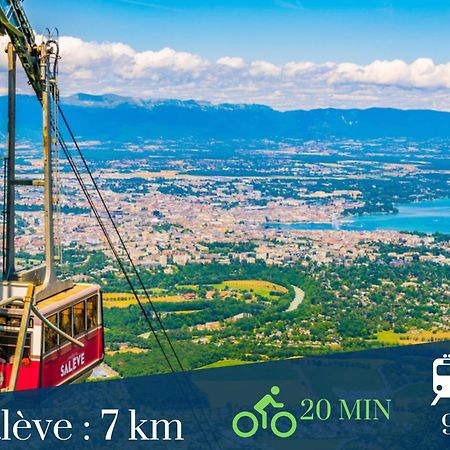 Homey La Coloc Mugi - Colocation Haut De Gamme - Chambres Privees - Balcon - Wifi Et Netflix - Proche Transports Commun Annemasse Bagian luar foto