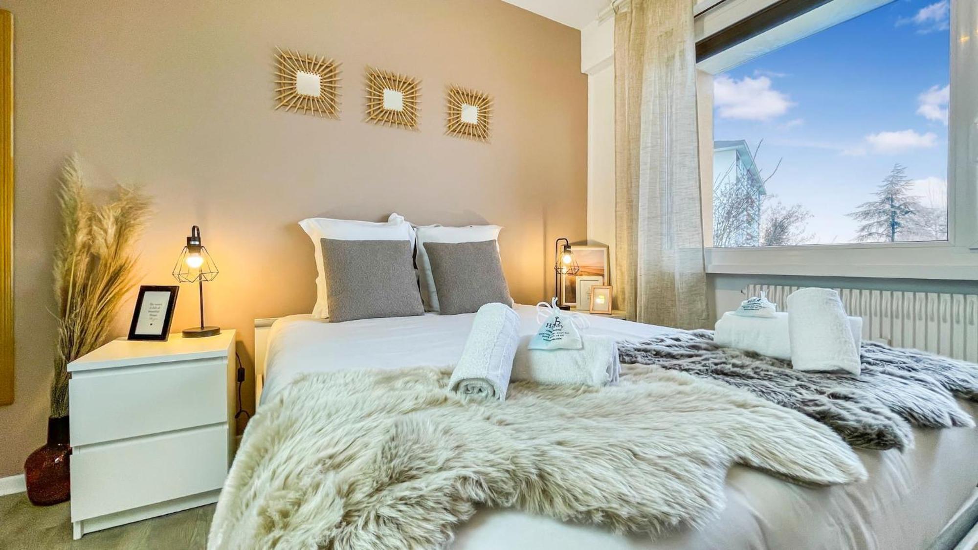 Homey La Coloc Mugi - Colocation Haut De Gamme - Chambres Privees - Balcon - Wifi Et Netflix - Proche Transports Commun Annemasse Bagian luar foto