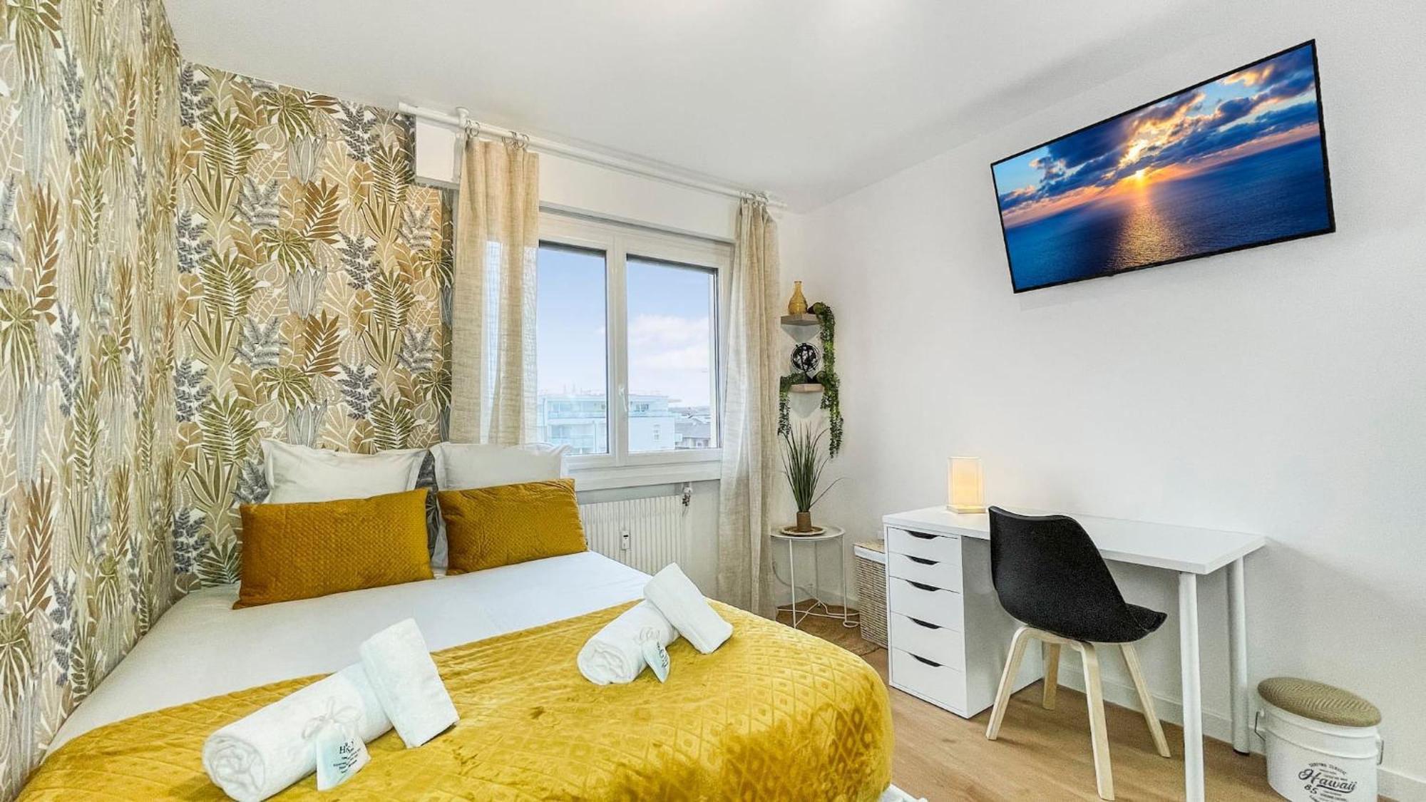Homey La Coloc Mugi - Colocation Haut De Gamme - Chambres Privees - Balcon - Wifi Et Netflix - Proche Transports Commun Annemasse Bagian luar foto
