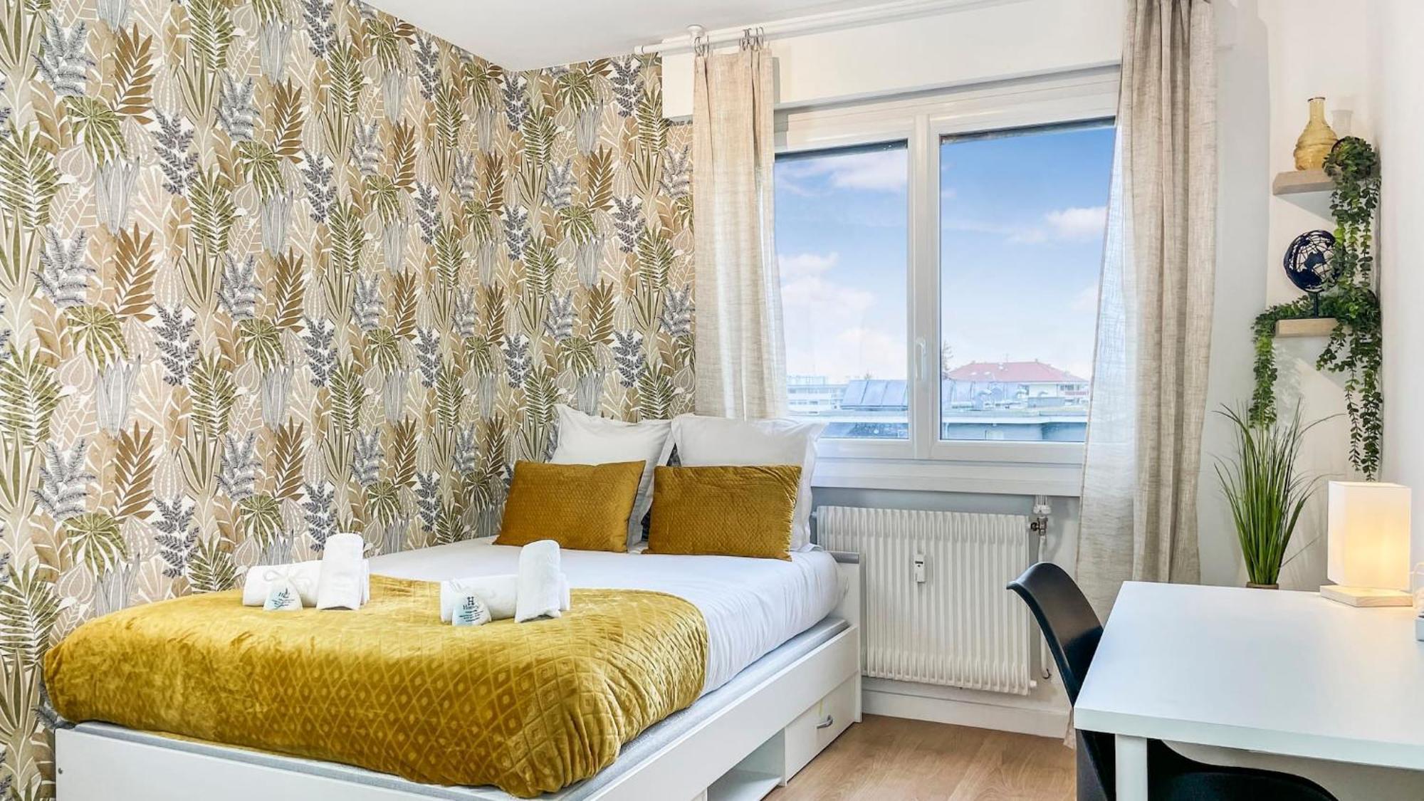 Homey La Coloc Mugi - Colocation Haut De Gamme - Chambres Privees - Balcon - Wifi Et Netflix - Proche Transports Commun Annemasse Bagian luar foto